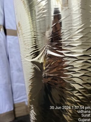 Damaged Stock of Foil